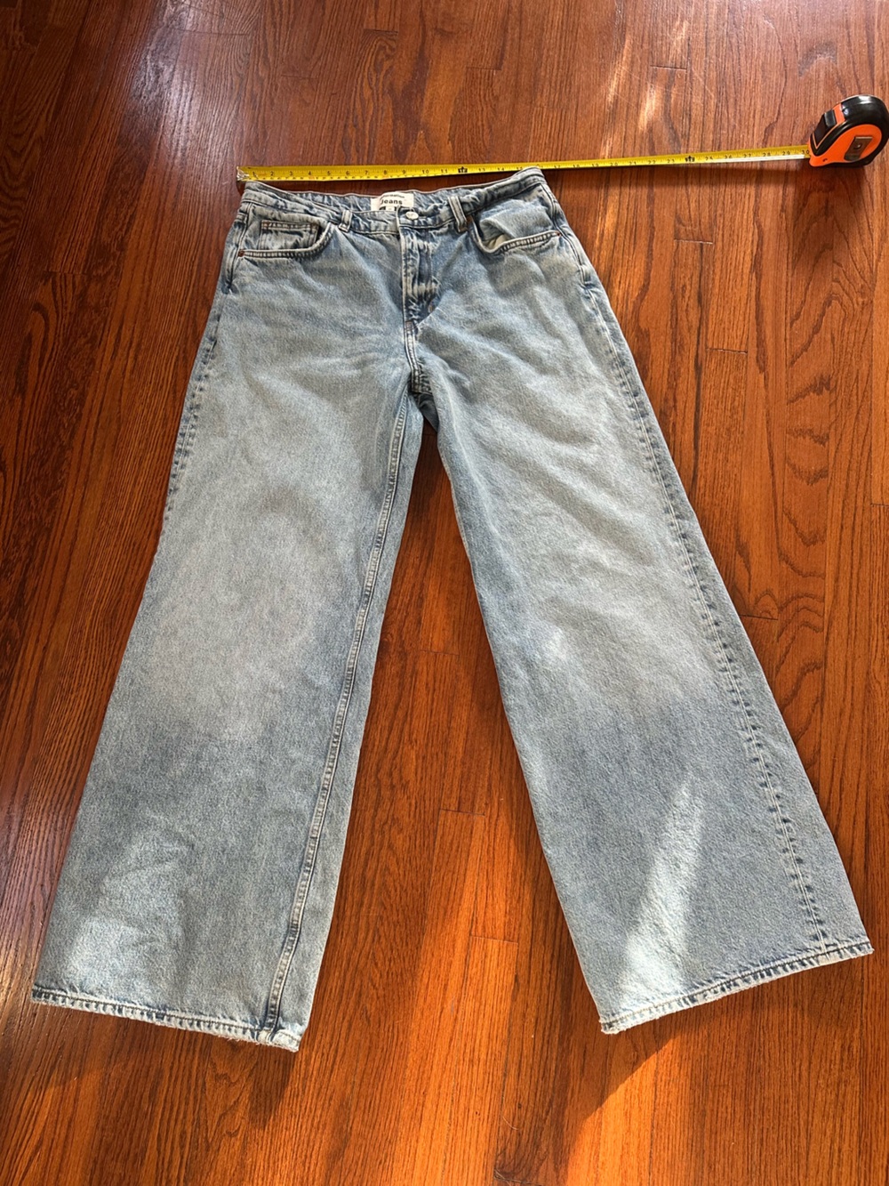 Reformation Cary Low Rise Slouchy Wide Leg Jeans